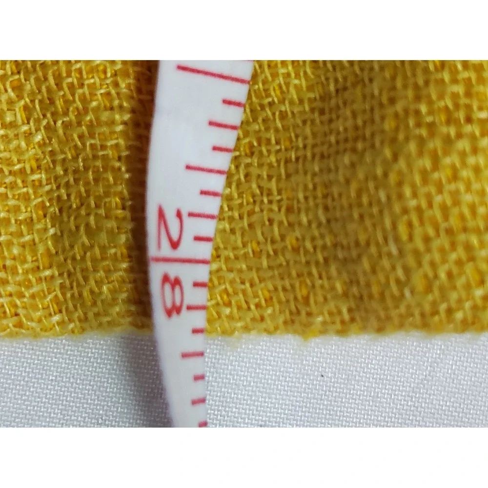 Eileen Fisher Woman Yellow‎ Organic Linen Button Front Utility Jacket 1X